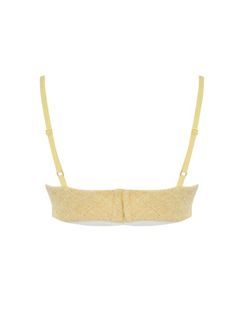 Reggiseno in tweed con ricami floreali Elisabetta Franchi | RG00252E2DC7